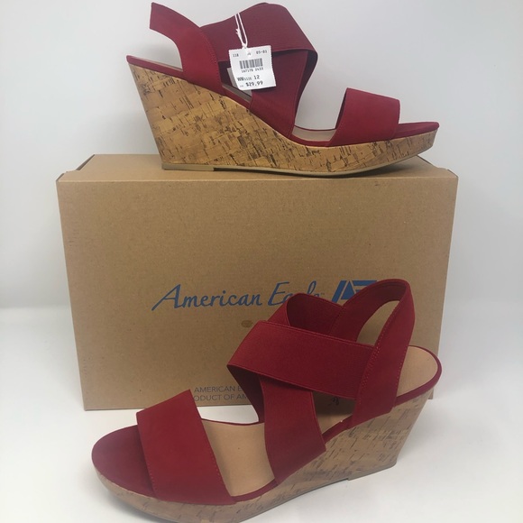 red wedges size 12